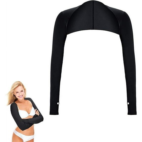 Women’s Cooling Shawl with Finger Holes – UV Protection Shrug, Breathable Sun Sleeves for Driving, Golf & Outdoor Sports