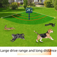 thumbnail image 4 of Remolque para animales con energía solar para exteriores, remolcador ultrasónico para gatos y perros, remolcador para perros con sensor infrarrojo resistente al agua, 4 of 6