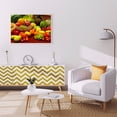 thumbnail image 4 of Cuadros Decorativos Pintura de diamantes Cosecha de frutas Cuadro de pared de mosaico redondo completo 5D Kit de bricolaje 40x30cm JShteea Nuevos Originales, 4 of 9