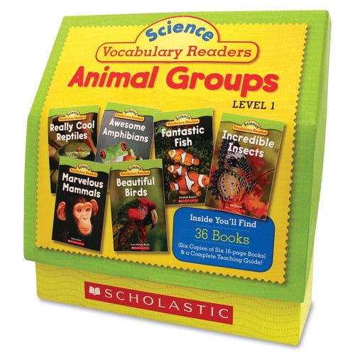 Scholastic Vocabulary Readers Animal Groups Level 1 Printed Book Set Printed Book by Liza Charlesworth - Book - Grade 1-2 - English Scholastic Vocabulary Readers Animal Groups Level 1 Printed Book Set Printed Book by Liza Charlesworth - Book - Grade 1-2 - English