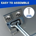 thumbnail image 3 of Loquet de Porte Rv - Support de Porte Rv, Loquet de Porte Remorque en Acier Inoxydable, Support de Porte Rv 4 Pouces Style T, 3 of 7