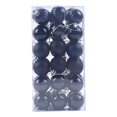 thumbnail image 1 of Christmas  Tree Ball Bauble Hanging Home Party Ornament Decor 4CM Light Blue, 1 of 2