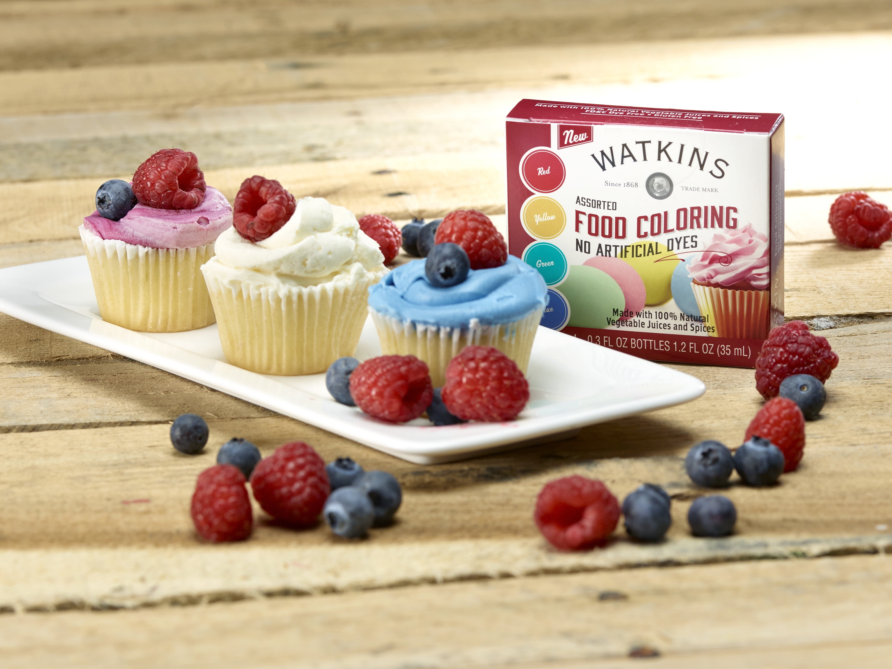 Watkins Assorted Food Coloring Walmart Com Walmart Com
