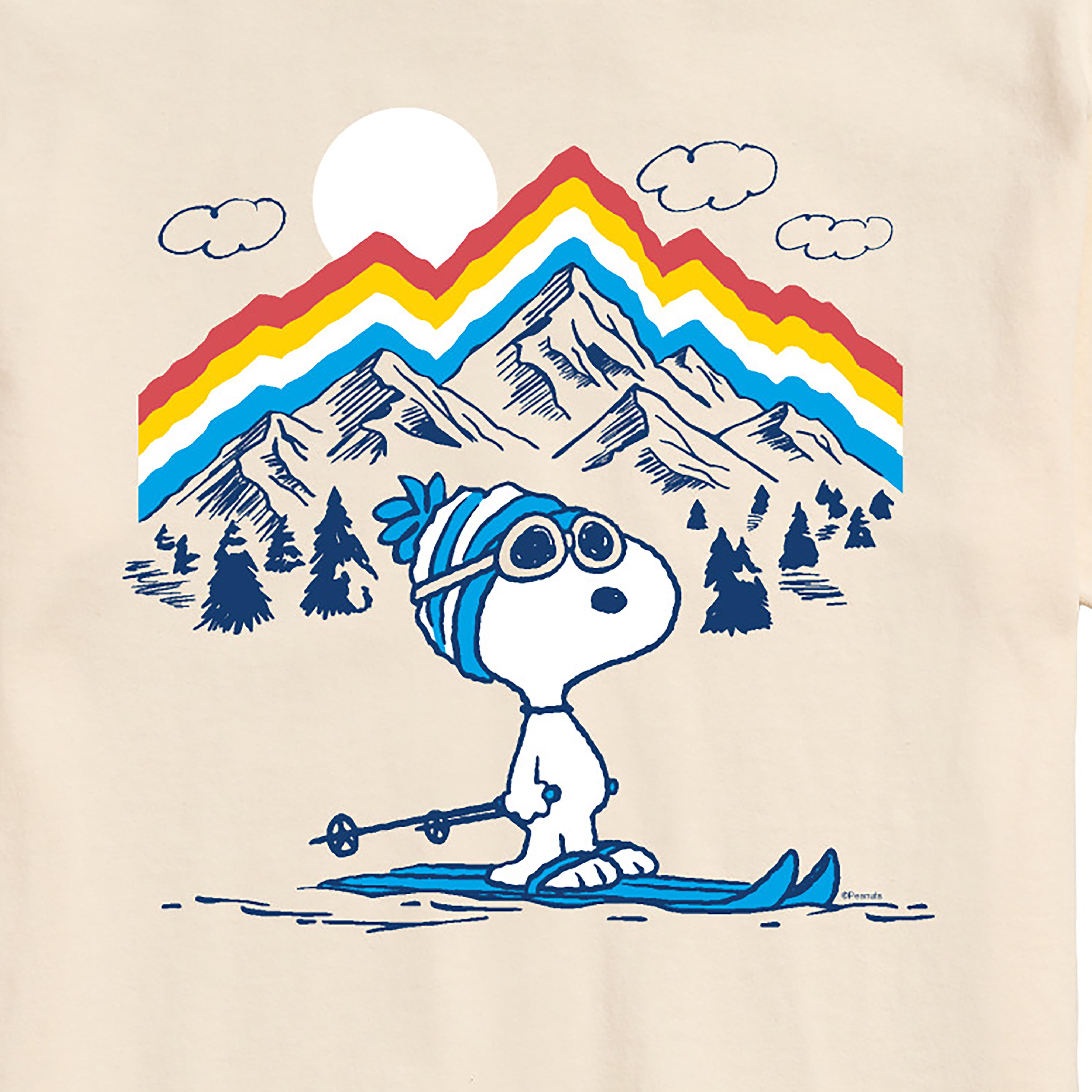 Peanuts - Snoopy Mountain Retro - Men