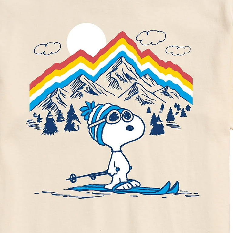 Peanuts - Snoopy Mountain Retro - Men's Short Sleeve Graphic T