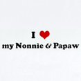 thumbnail image 2 of CafePress - I Love My Nonnie & Papaw Infant Bodysuit - Baby Light Bodysuit, Size Newborn - 24 Months, 2 of 4