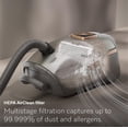 thumbnail image 6 of Miele Guard L1 Electro Bagged Canister Vacuum Cleaner with HEPA AirClean Filter, Electro Plus Floorhead, AllTeQ Universal Floorhead and LCD Display, Titanium Pearl Finish, 6 of 15