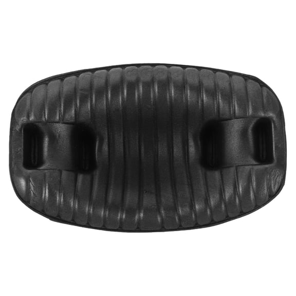 OUNONA Ergonomic Chin Cup Black Foam for Hockey and Football Protection