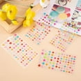 thumbnail image 4 of Colorful Star Face Gems Stickers, Face Eye Rhinestones Makeup Stickers, Women Makeup Jewels for Face, Rave Accessories for Parties, Festival, Daily Use, 4 of 4