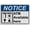 Warning Sign 4, variant on Weatherproof Horizontal ANSI Payment Policies Sign #7- Size 8 in" x 12 in" - UV Resistant Plastic Safety Warning SIgn for Indoor or Outdoor