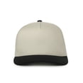 thumbnail image 2 of Outdoor Cap OC560 Two-Tone 5-Panel Cap-Ivory-Black, 2 of 8