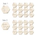 thumbnail image 3 of Baby Monthly Cards Little Moments, juego de madera de 13, 3 of 9