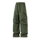thumbnail image 2 of Pantalones largos para hombre, color liso, informales, lisos, a la moda, para exteriores, rectos, cortavientos, de poliéster, 2 of 6