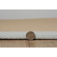 thumbnail image 5 of Contemporary Home Living 1.75' x 2.75' Tufted Solid Bordered Area Throw Rug - Beige and Ice Blue, 5 of 7