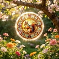 thumbnail image 5 of Guodhu Puzzle Sun Catcher Squirrel Acrylic Mixed Material 100 Pieces 8x10 Inch Window Hanging Rainbow Maker Craft Kit for Kids Adults(multicolour W), 5 of 7