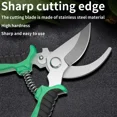 thumbnail image 2 of Garden Professional Scissors Stainless Steel Sharp Labor-saving Beak-shaped Pruning Shears Tree Non-slip Trimmer Garden Tools, 2 of 6