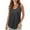 Tank Tops for Women under $5-Gray, variant on Brilliant Tank Tops for Women under $5 Women's New Solid Color Round Neck Camisole Sleeveless Tank Tops Brown M