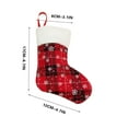thumbnail image 3 of Hot6sl Liquidación de Ahorros de Verano Adornos Navideños, Terciopelo, Medias Navideñas, Bolsas de Regalo, 3 of 4