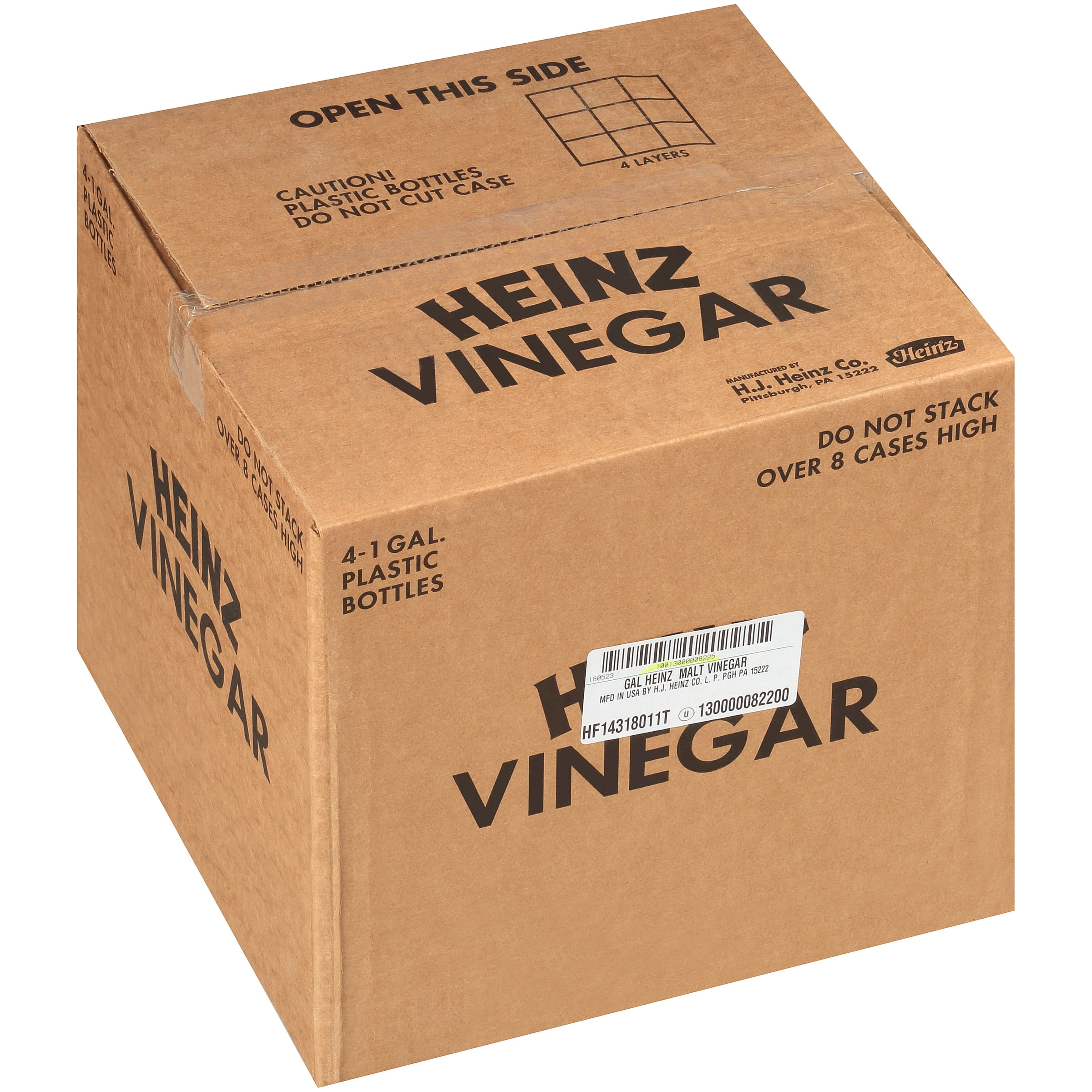 HEINZ English Style Malt Vinegar, 1 gal. Jug (Pack of 4)