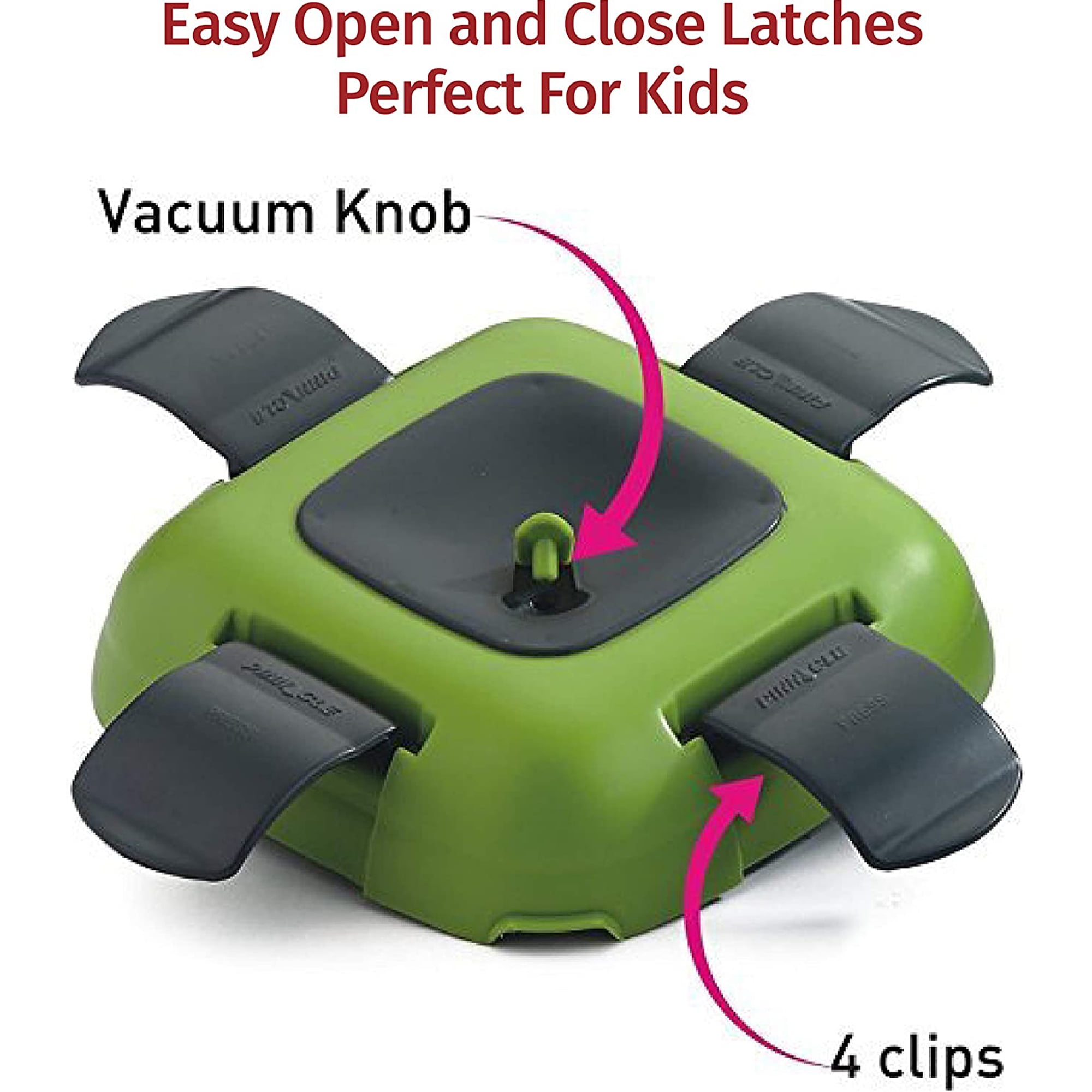 Pinnacle Insulated Leak-Proof Lunch Box Set of 2, 16oz, Heat Release Valve, Green/Yellow