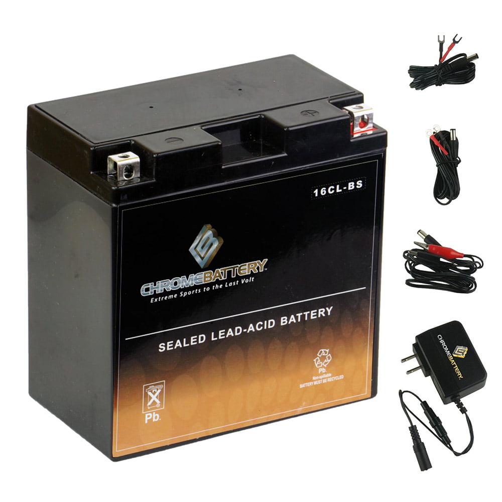 YB16CL-B Battery with 1 Amp Charger - Bundle of 2 items - Walmart.com ...