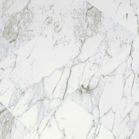 MSI Carrara 12 in. x 24 in. Glazed Porcelain Floor And Wall Tile (16 Sq. Ft. / Case)