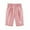 Pink, variant on LIIPEE Girls Shorts Summer Casual Dandelion Printed Elastic Waist Drawstring Shorts With Pockets Kids Classic Party Sports Shorts,Black,130