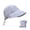 Blue, variant on Wide Brim Foldable Bucket Hat for Women, Adjustable UV Protection, Lightweight Summer Sun Hat, 1 Piece, One Size