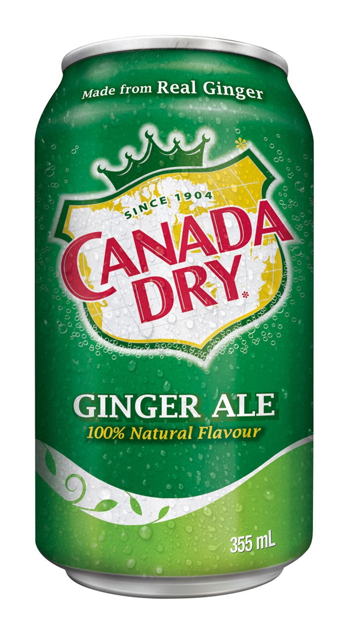 Canada Dry Ginger Ale, 12 Count, 355 ml