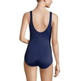 thumbnail image 2 of Lands' End Women's Chlorine Resistant Soft Cup Tugless Sporty One Piece Swimsuit, 2 of 5