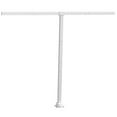 thumbnail image 3 of vidaXL Ensemble de Poteaux de Store Blanc 300x245 cm Fer, 3 of 5