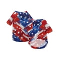 thumbnail image 2 of Large Dog Shirt American Flag Pet Clothes Xl Red Patriotic Dog Sweatshirt for Medium Large Small Dogs Holiday Outdoor Casual Wear, 2 of 5