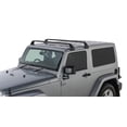 thumbnail image 3 of Convient 2007-2018 Jeep Wrangler JK Rhino-Rack USA Rack de Toit Cross Bar SG60 Vortex SG; Compatible avec Rack Rhino s Rack de Toit; Noir; Ensemble de 2, 3 of 6