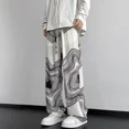 thumbnail image 2 of Pantalones holgados informales para hombre, pantalones holgados para hombre, anchos, rectos, de talla grande, ropa de bajo precio, estilo vintage, Xxxl, ropa de calle larga y barata, 2 of 5