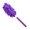 Purple, variant on Eqslft Retractable Microfiber Dust Remover, Removable and Cleanable Hand Dust Remover, Used to Clean Cars, Computers, Air Conditioners, Televisions and Other Products
