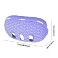 thumbnail image 4 of Silicone Protective Cover Case For Meta Quest 3 VR Headset Head Face Cover Eye Pad Handle Grip Button Cap VR Accessories, 4 of 4