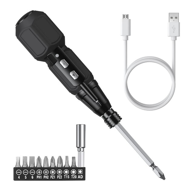 Destornillador eléctrico AMIR inalámbrico recargable 3.6V 2N.m
