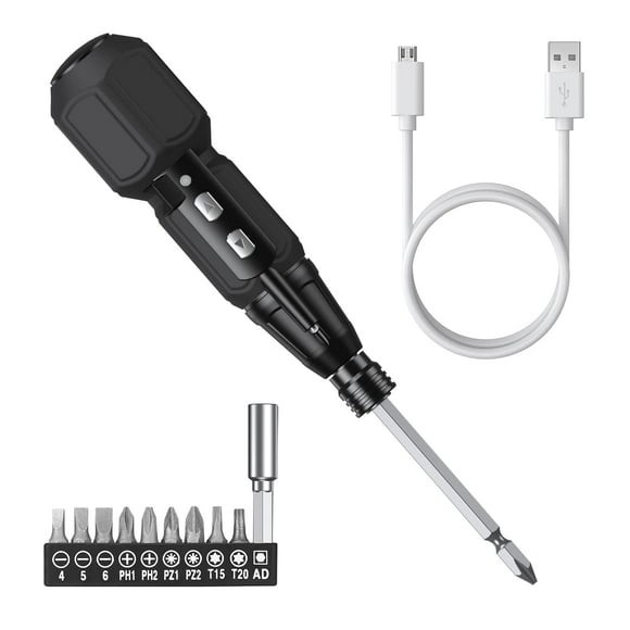 Destornillador eléctrico AMIR inalámbrico recargable 3.6V 2N.m