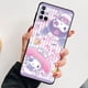 thumbnail image 1 of Funda de teléfono suave negra Melody kuromi para Samsung Galaxy A10s A02s A20e A10 A40 A02 A01 A03 Core A04 A70 A50 A03s A04s xuanjing  unisex, 1 of 2