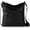 Black, variant on Womens Iris Crossbody in Leather Casual Purse With Adjustable Strap Zipper Pockets