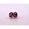 thumbnail image 6 of 4.4ct Watermelon Tourmaline Sterling Silver Earrings, 6 of 10