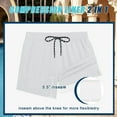 thumbnail image 4 of COOFANDY Swim Trunks for Men Quick Dry Compression Liner 2 in 1 Board Shorts Beach Swimwear, 4 of 6