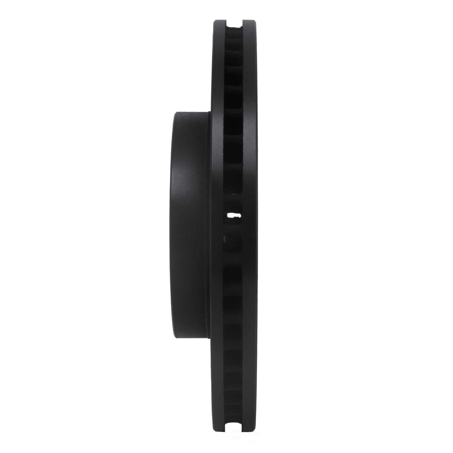 Dynamic Friction Company 633-76087L DFC Brake Rotor - Drilled And Slotted - Black