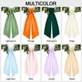 thumbnail image 6 of Wreath Sash for Front Door - Blank 3.7 x 54 Inch Polyester Plain Door Decoration Sashes for Christmas, Halloween, and Holiday Porch Decor，Multicolor, 6 of 6