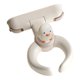 thumbnail image 3 of Soporte de baño con ventosas fuertes, plegable, ergonómico, con asas suaves para ducha, para recién nacidos de 6 meses a 3 años, niños y niñas. Marrón, 3 of 8