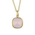 thumbnail image 1 of Collar para Mujer con Cristal Fino Swarovski en forma de Cuadrado– Bañado en Oro 14k- Collar Elegante y Brillante-Collares de Mujer de Moda- Joyería para Mujer de Moda- Regalo especial Ortiz Espinosa Temporada, 1 of 2