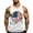 White 7, variant on Cmfcve Men's Summer Plus Size Tank Tops Printing Pullover Gym Vests Sleeveless Round Neck Patriotic Waistcoat