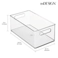 thumbnail image 4 of Papelera organizadora de almacenamiento mDesign Ligne Collection, 4 of 9