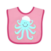 Inktastic Octopus Ocean Sea Creature Boys or Girls Baby Bib