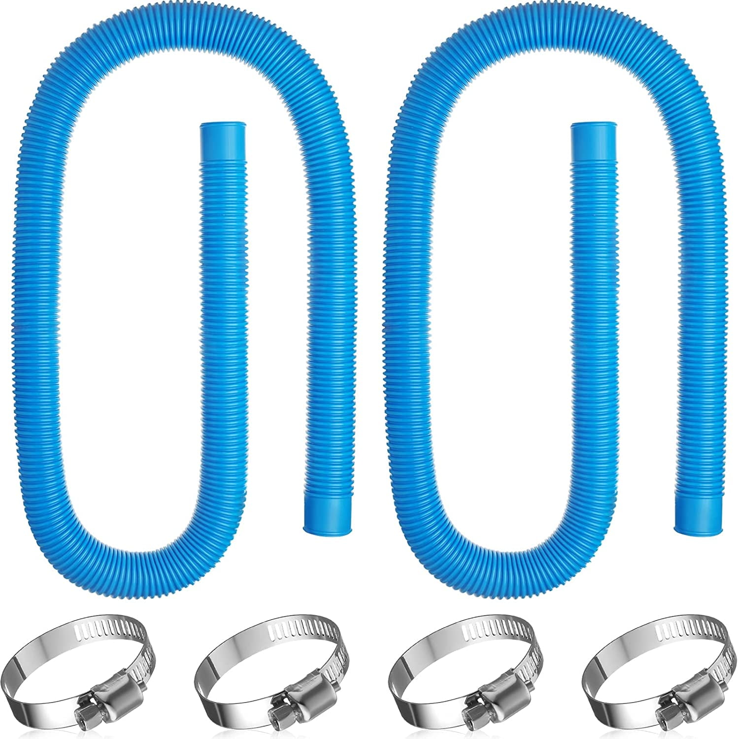 2 Pcs Pool Hose for Above Ground Pools 1.5 Inches Diameter Pool Pump